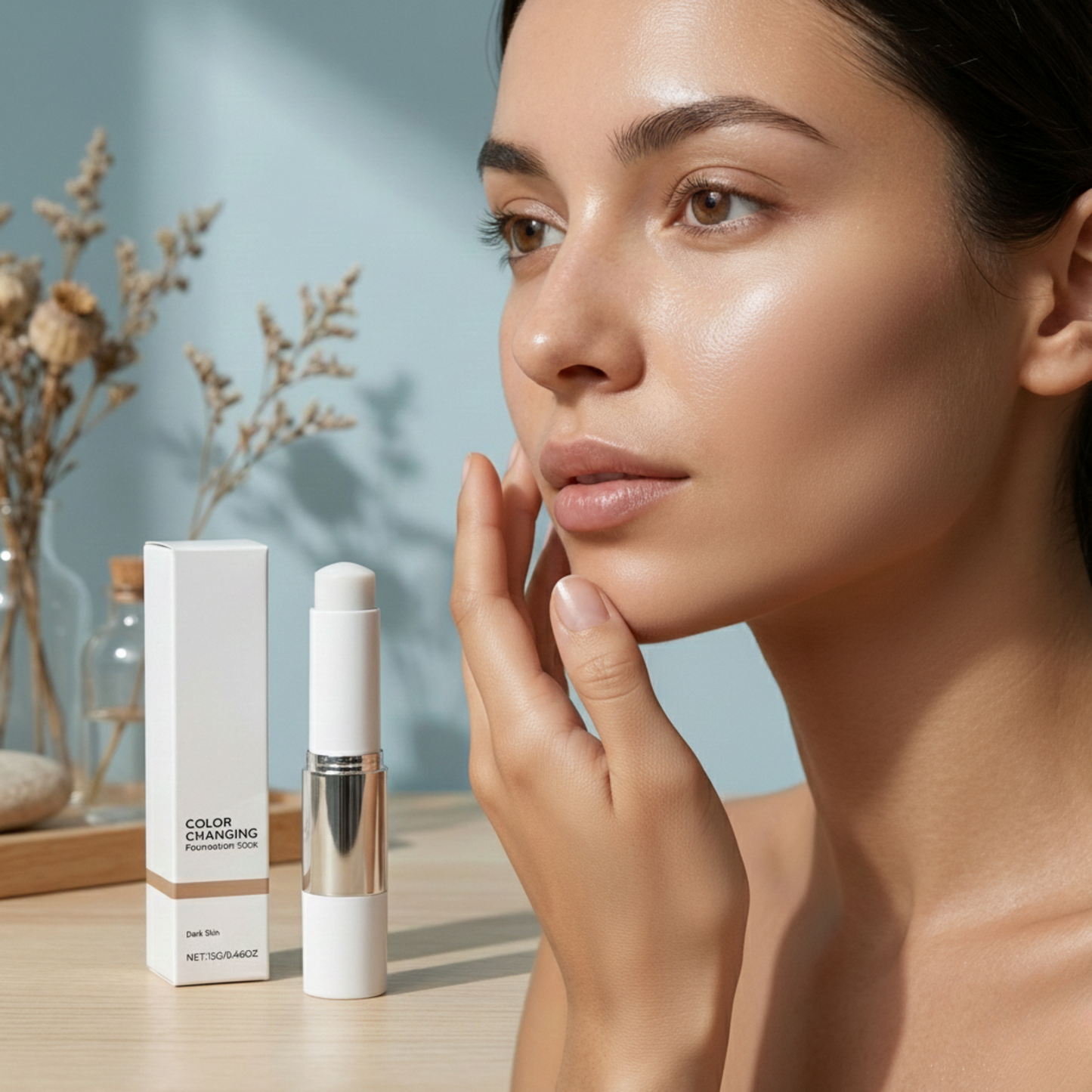 Lunarise™ 2-in-1 Color-Changing Foundation Stick