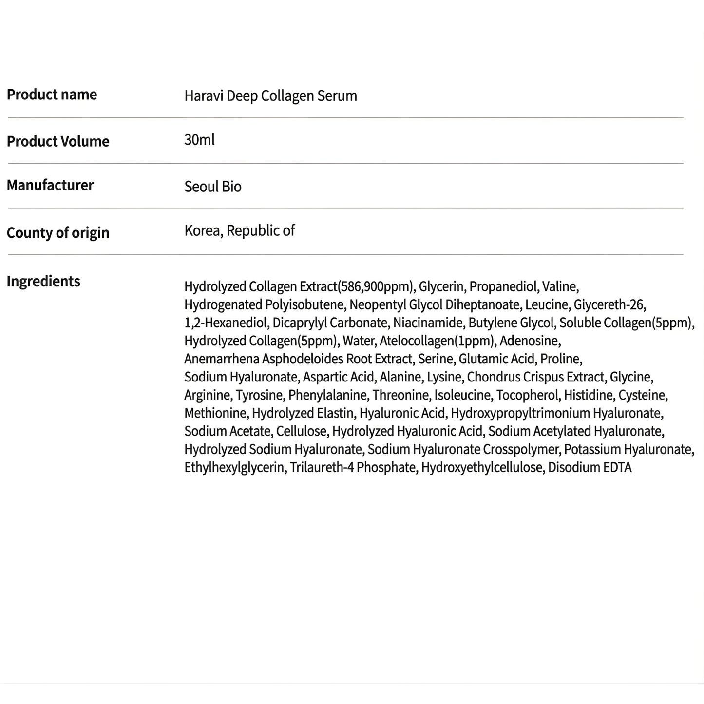 Lunarise™ Korean Volufiline Infused Collagen Serum