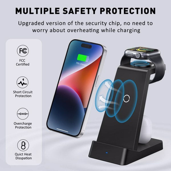 3-in-1 Wireless Charging Dock