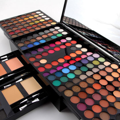 180 Colors Eyes Shadow Blush Palette Box