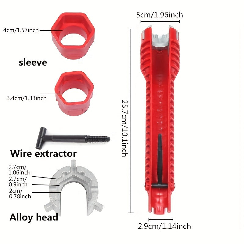 14-in-1 Faucet Wrench