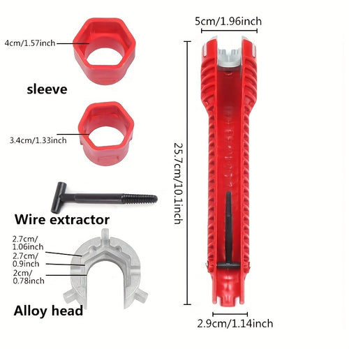 14-in-1 Faucet Wrench