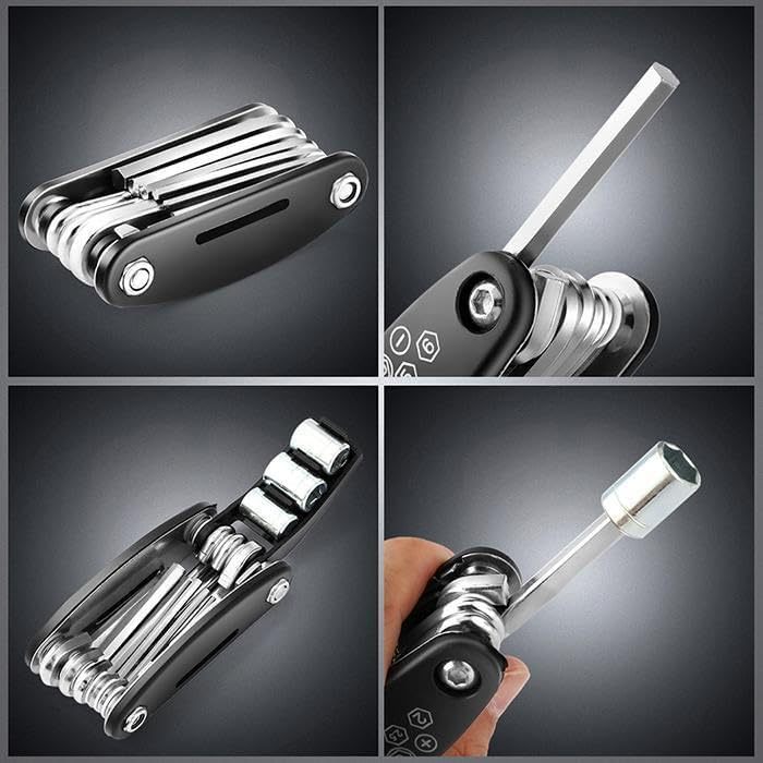 16-in-1 Heavy-Duty Bike Repair Kit
